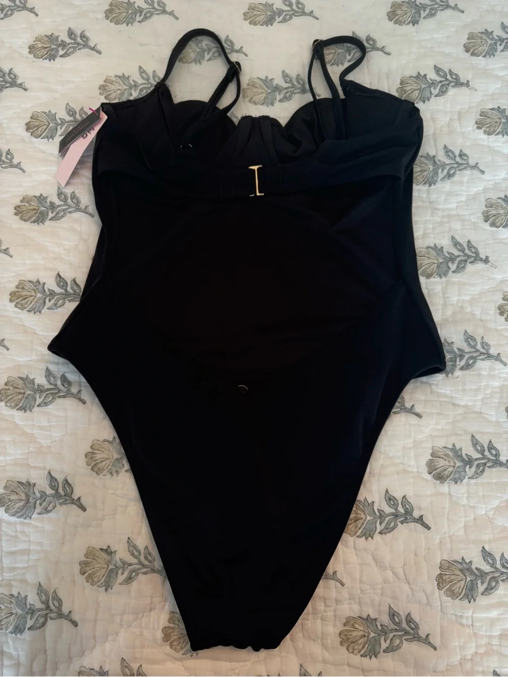 Brand new Victoria's Secret Black Bustier One-Piece Swimsuit